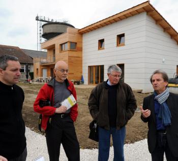 La demeure de la famille Perraudin qui rpond au label maison passive. Elle sera visitable les 31 mai et 1er juin./Photo Jean-Michel Mazet.